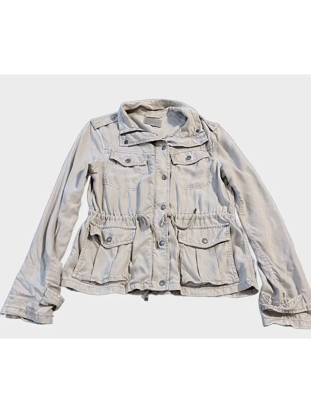Talula Aritzia Trooper Utility Jacket Gorpcore Coastal Gran|Sand Beige Size S